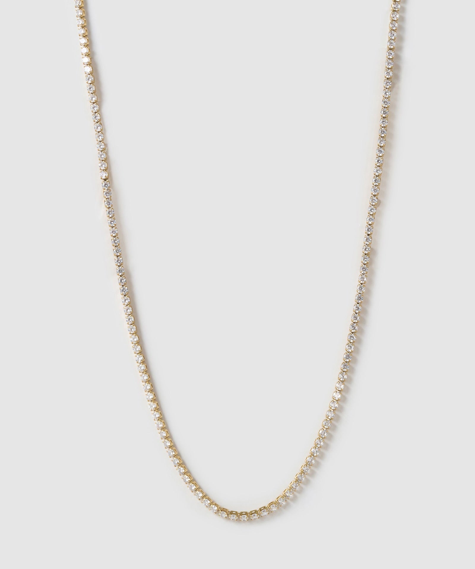 Colar Riviera Charlize - Ouro 18K | SILLENE