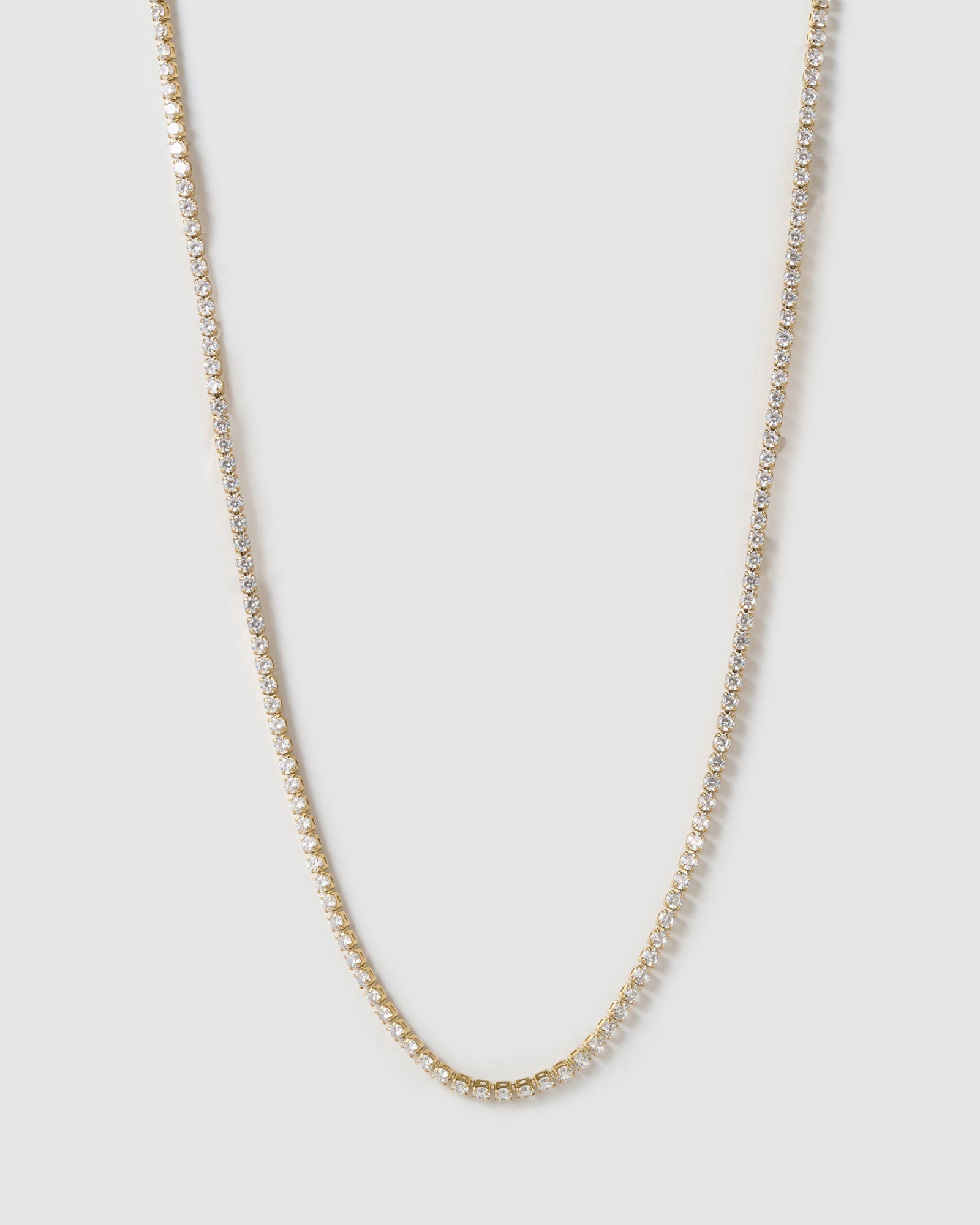 Colar Riviera Charlize - Ouro 18K | SILLENE