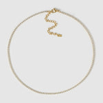 Colar Riviera Charlize - Ouro 18K | SILLENE