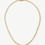 Colar Riviera Cravejado - Ouro 18K | SILLENE