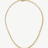 Colar Riviera Cravejado - Ouro 18K | SILLENE