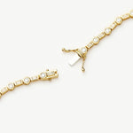 Colar Riviera Cravejado - Ouro 18K | SILLENE - detalhe
