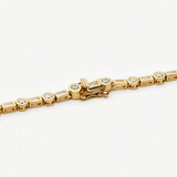 Colar Riviera Cravejado - Ouro 18K | SILLENE