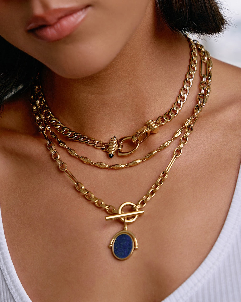 Colar Tauba - Ouro 18K | SILLENE