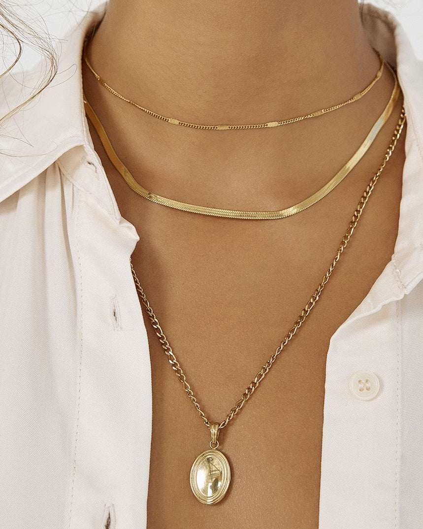 Colar Willa - Ouro 18K | SILLENE