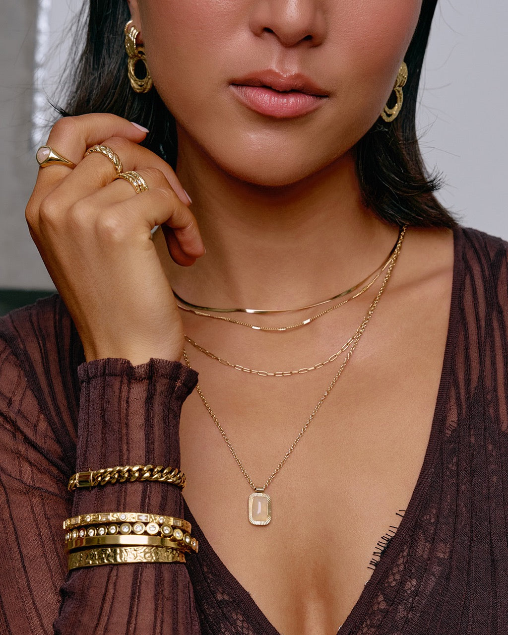 Colar Willa - Ouro 18K | SILLENE