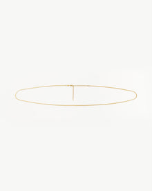Corrente de Cintura Cobra - Ouro 18K | SILLENE