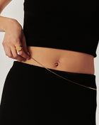 Corrente de Cintura Cobra - Ouro 18K | SILLENE