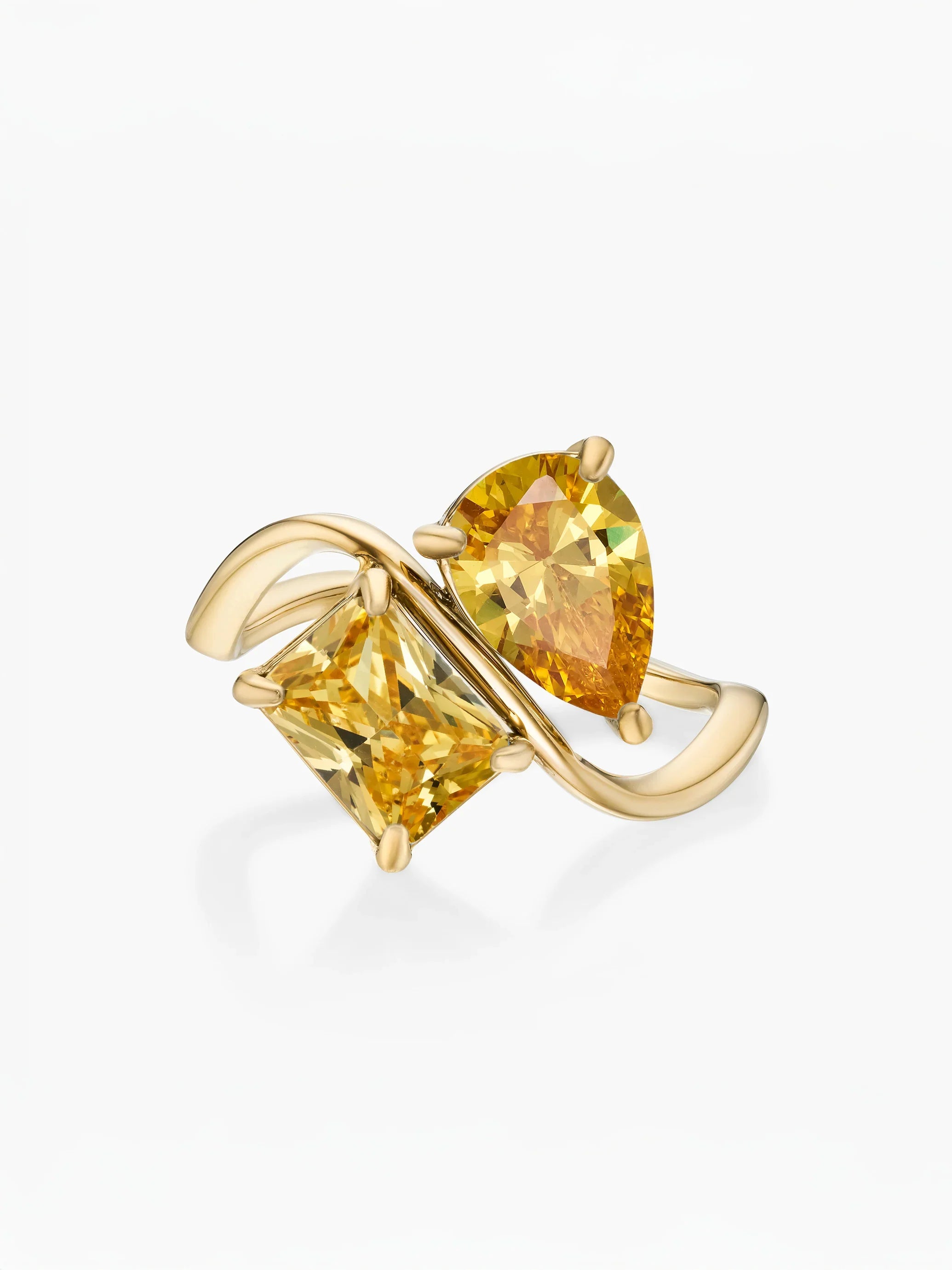 Navae Birthstone Ring - Citrino