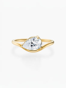 Anel Pia Pedra do Mês - Ouro 18K