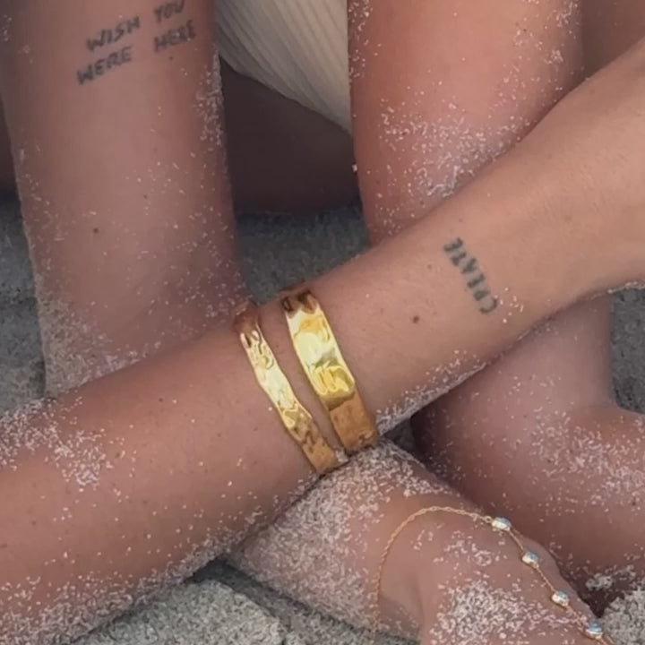 Bracelete Hora Dourada em Ouro 18K, vídeo 1