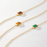 Pulseira Art Déco Granada - Ouro 18K | SILLENE