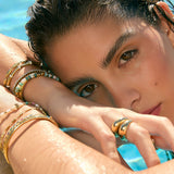 Pulseira Camellia - Ouro 18K | SILLENE