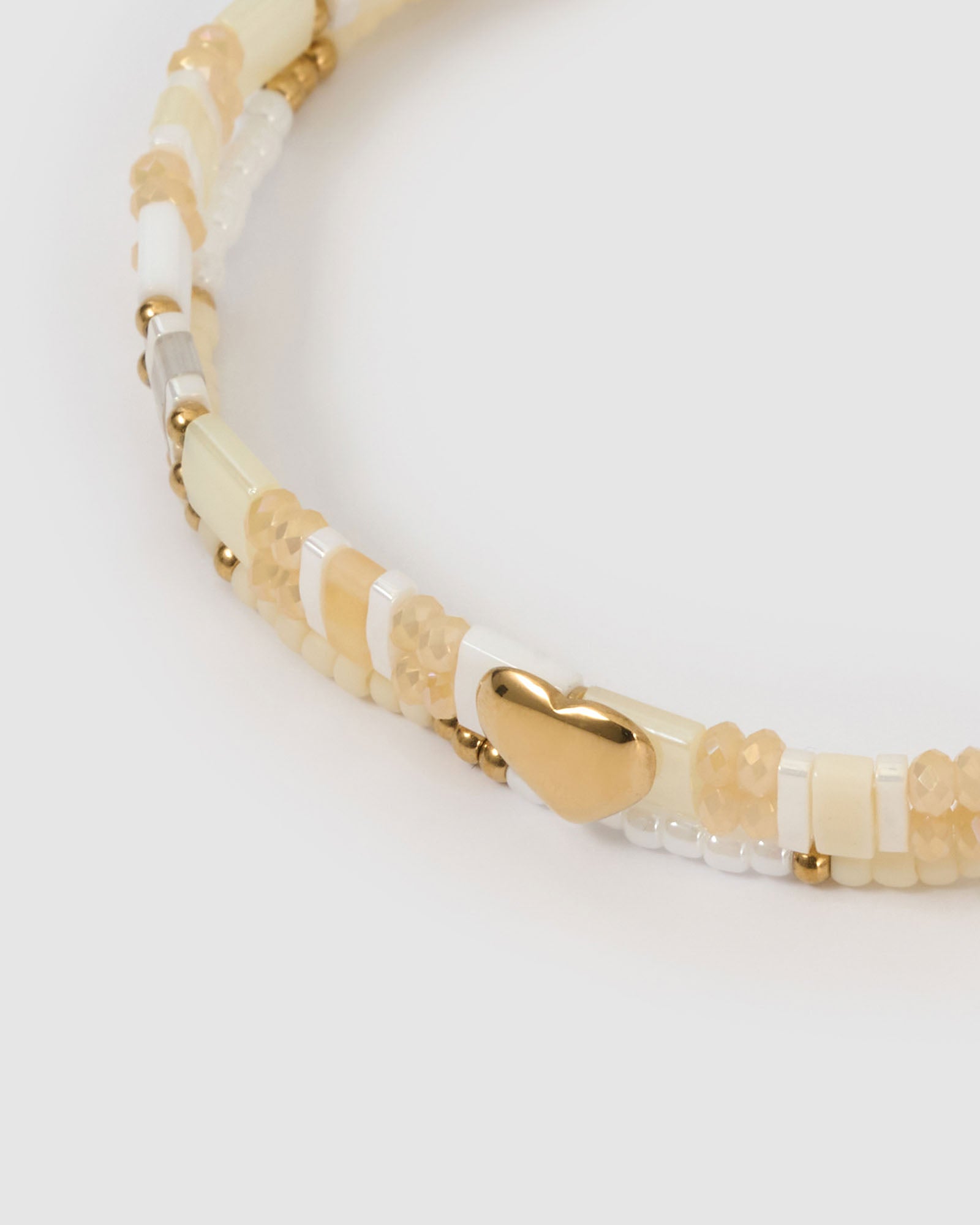Pulseira Cami Areia - Ouro 18K | SILLENE
