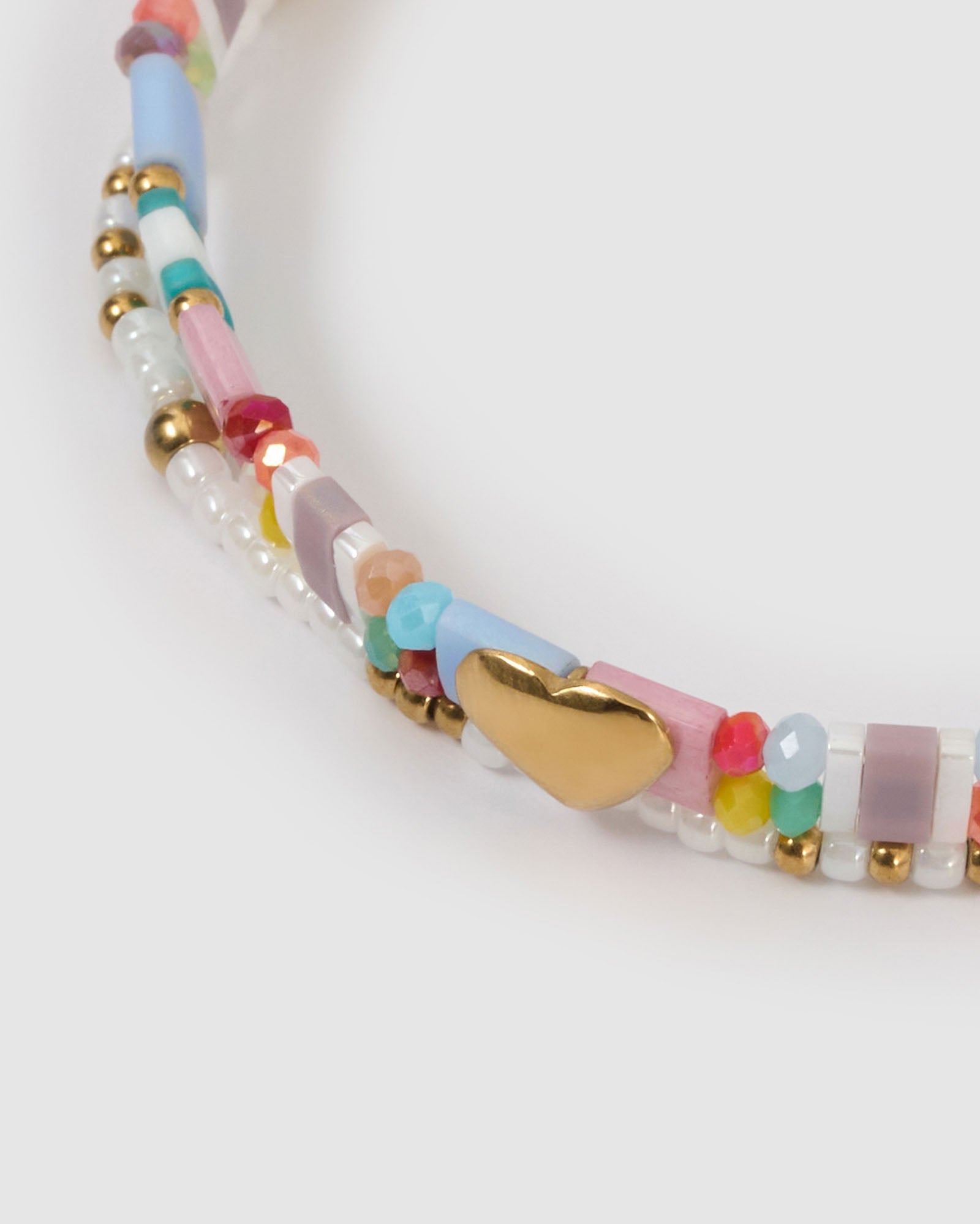Pulseira Cami Colorida - Ouro 18K | SILLENE
