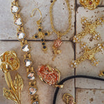 Pulseira Coração Cravejado - Ouro 18K | SILLENE
