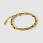 Pulseira Corrente Brooklyn - Ouro 18K | SILLENE