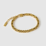 Pulseira Corrente Brooklyn - Ouro 18K | SILLENE