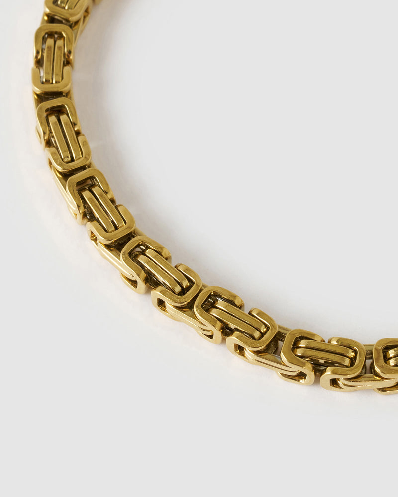 Pulseira Corrente Brooklyn - Ouro 18K | SILLENE