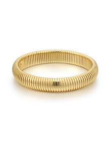 Pulseira Corrente Cobra Flex - Ouro 18K | SILLENE