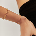 Pulseira Corrente Cobra - Ouro 18K | SILLENE