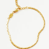 Pulseira Corrente Cobra - Ouro 18K | SILLENE