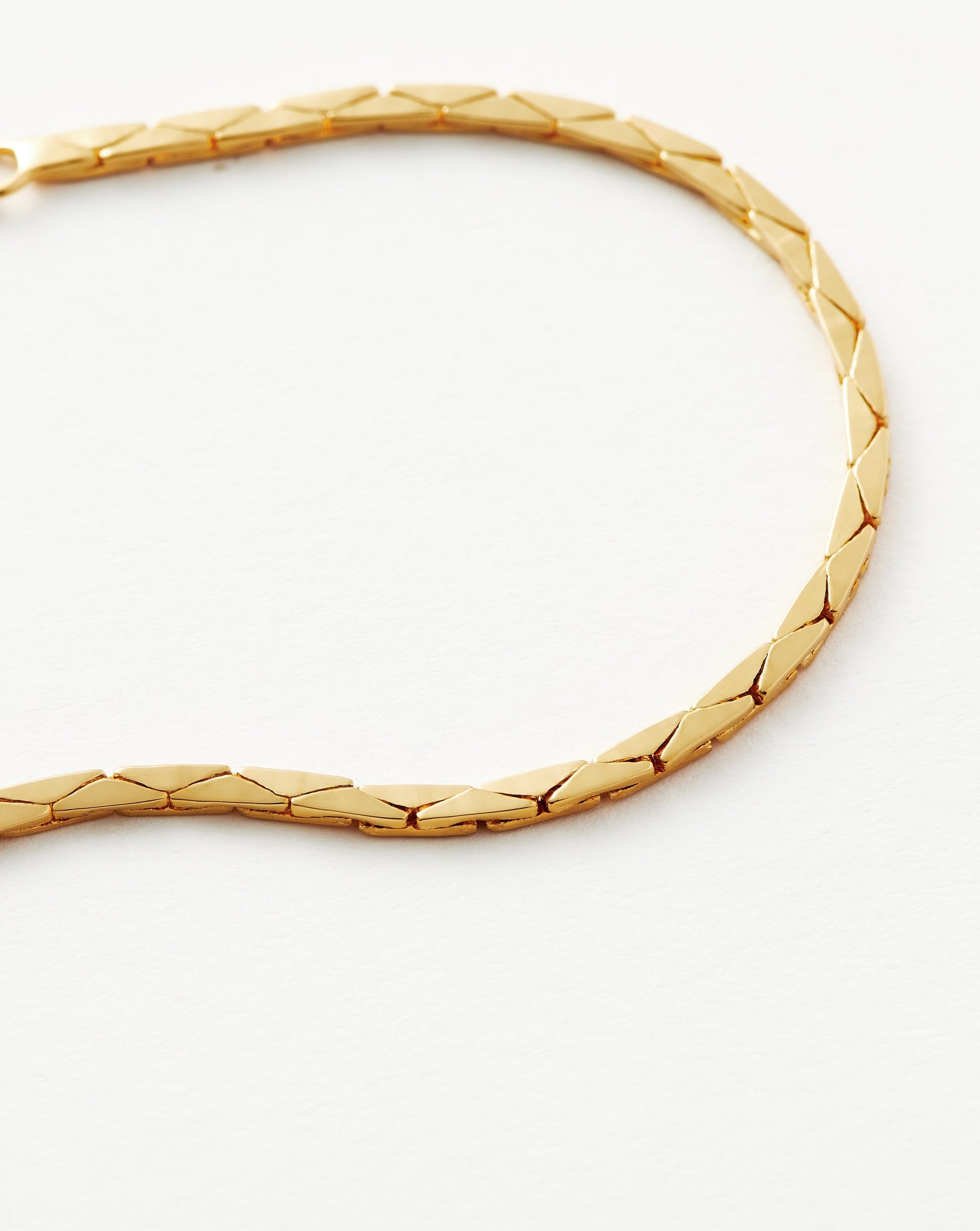 Pulseira Corrente Cobra - Ouro 18K | SILLENE