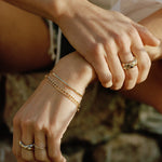 Pulseira Corrente Cobra - Ouro 18K | SILLENE