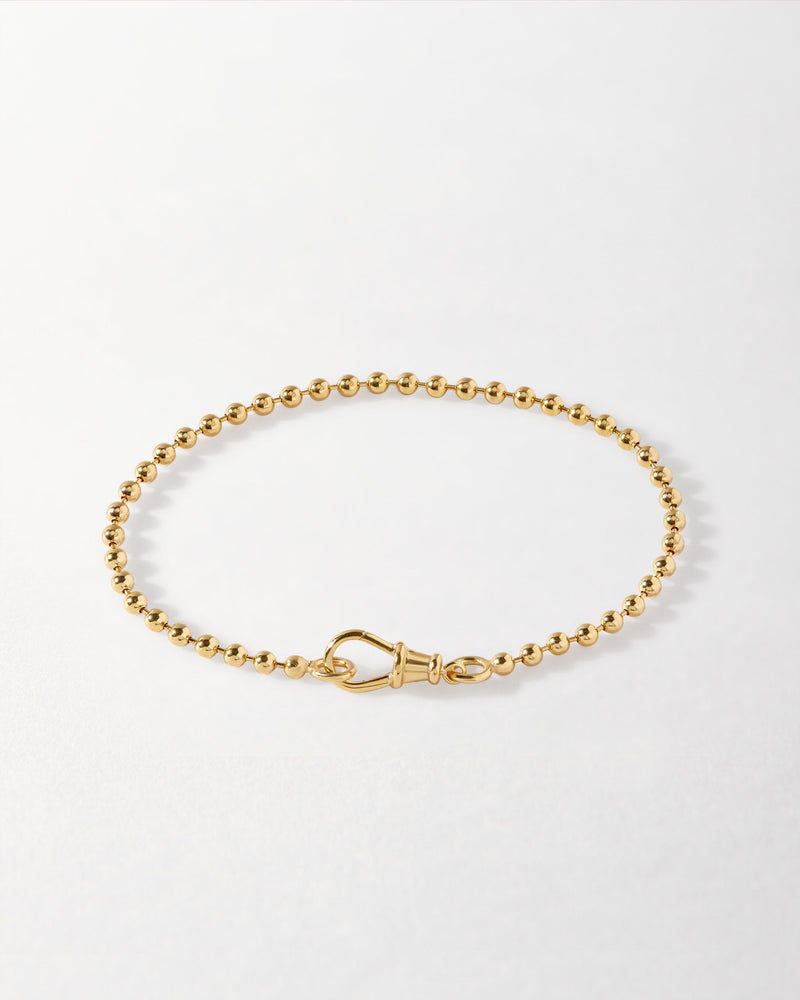 Pulseira Corrente Globo - Ouro 18K | SILLENE