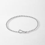 Pulseira Corrente Globo - Prata | SILLENE