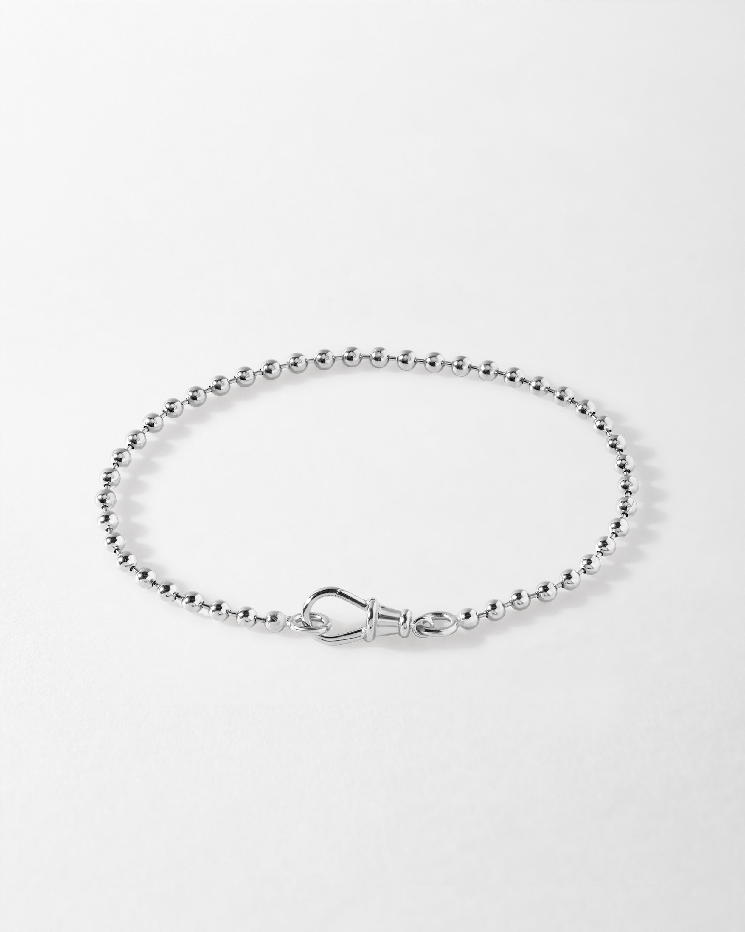 Pulseira Corrente Globo - Prata | SILLENE