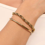 Pulseira Corrente Harlem - Ouro 18K | SILLENE