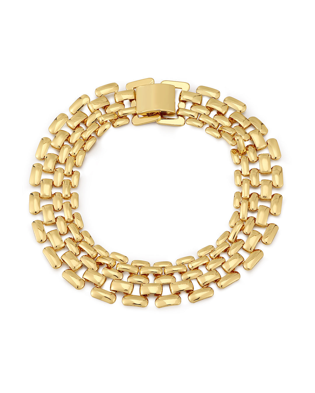 Pulseira Elos Celine - Ouro 18K | SILLENE