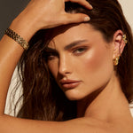 Pulseira Elos Celine - Ouro 18K em uso | SILLENE