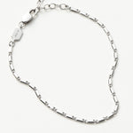 Pulseira Elos Retangulares - Prata | SILLENE