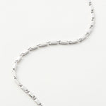 Pulseira Elos Retangulares - Prata | SILLENE
