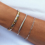 Pulseira Emma - Ouro e Prata | SILLENE