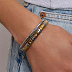 Pulseira Emma - Ouro e Prata | SILLENE