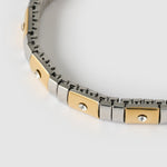 Pulseira Emma - Ouro e Prata | SILLENE