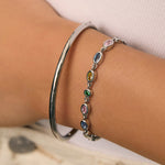 Pulseira Isadora Multicolor - Prata | SILLENE