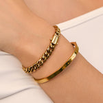 Pulseira Isla - Ouro 18K | SILLENE