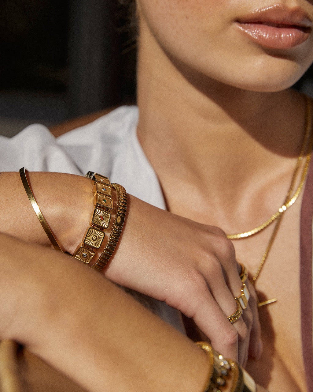 Pulseira Jasper - Ouro 18K | SILLENE
