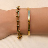 Pulseira Kane - Ouro 18K | SILLENE