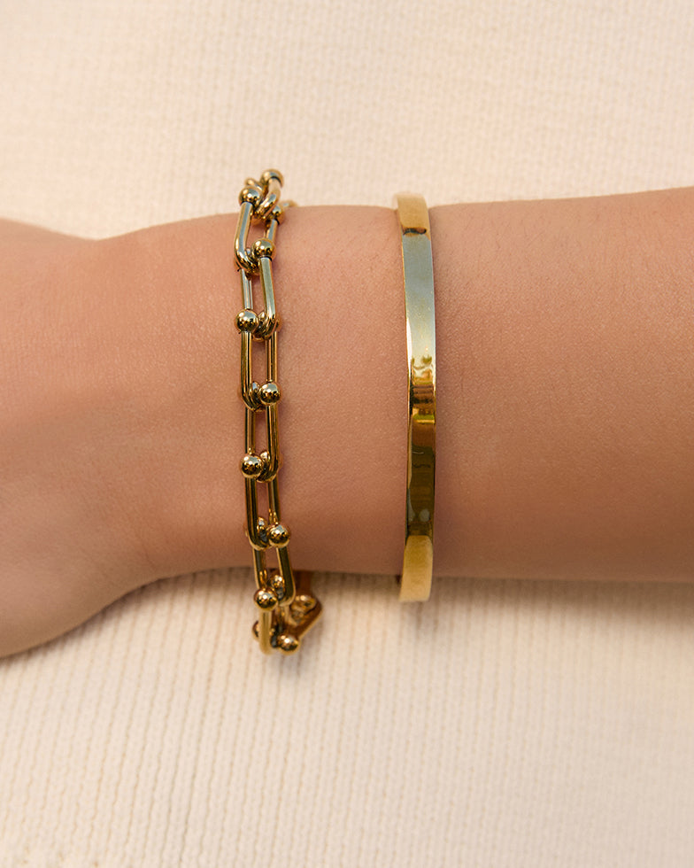 Pulseira Kane - Ouro 18K | SILLENE