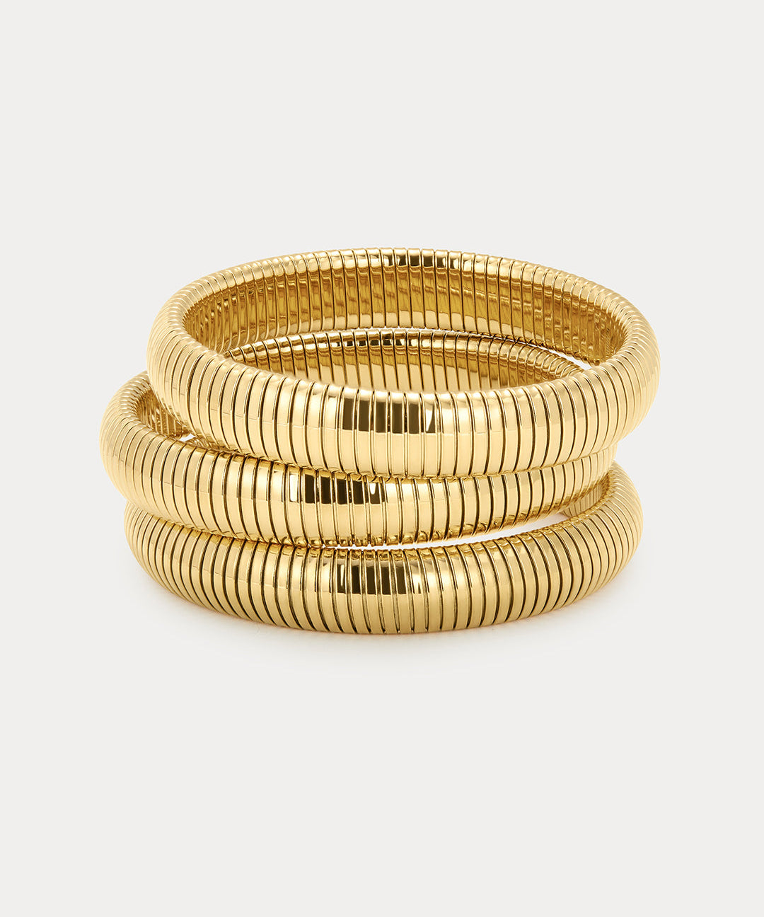 Pulseira Kit Corrente Cobra (3 unidades) - Ouro 18K | SILLENE