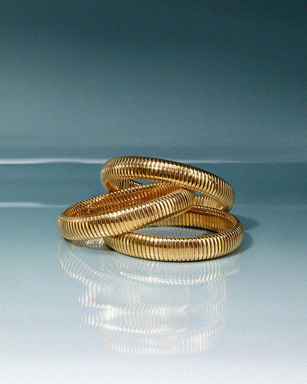 Pulseira Kit Corrente Cobra (3 unidades) - Ouro 18K | SILLENE