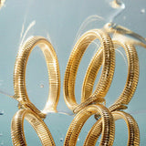 Pulseira Kit Corrente Cobra (3 unidades) - Ouro 18K | SILLENE