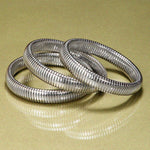 Pulseira Kit Corrente Cobra (3 unidades) - Prata | SILLENE