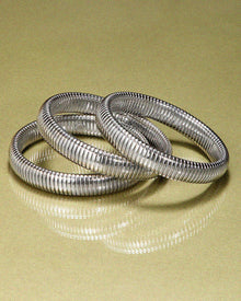 Pulseira Kit Corrente Cobra (3 unidades) - Prata | SILLENE