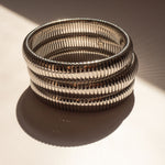 Pulseira Kit Corrente Cobra (3 unidades) - Prata | SILLENE